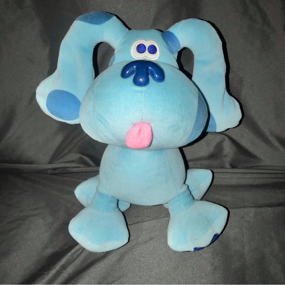 Blues clues Blue Plush Dog Eden Viacom Puppy Dog Vintage